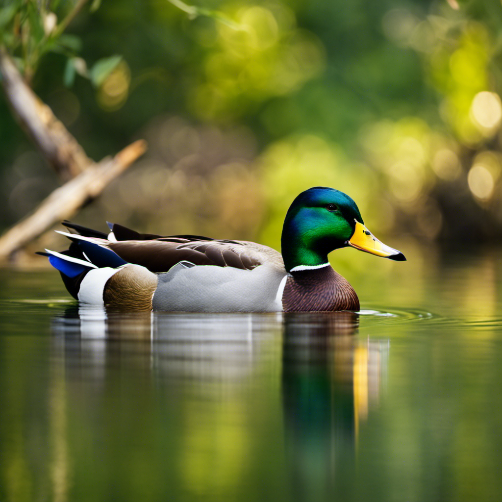 An image capturing the vibrant Mallard, the most common duck species in Missouri