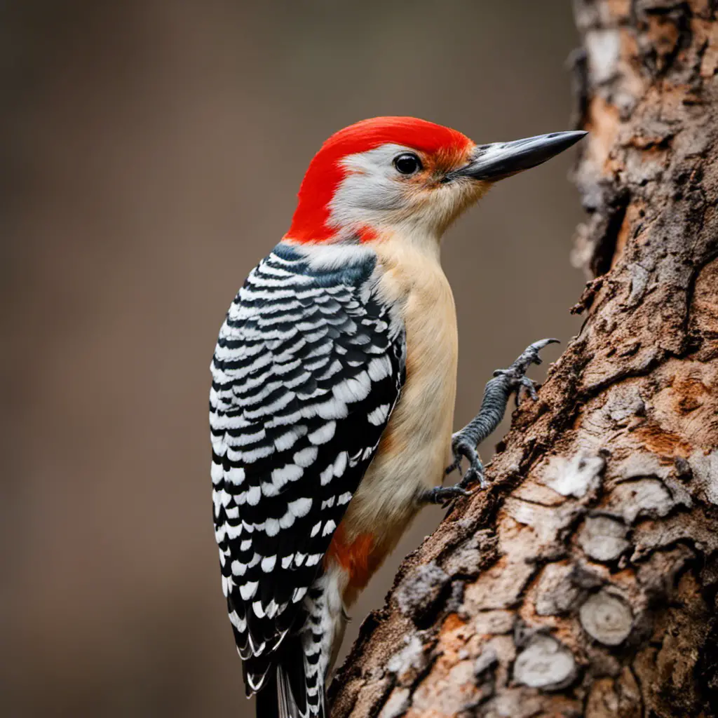 An image capturing the vibrant essence of Virginia's Red-bellied Woodpecker