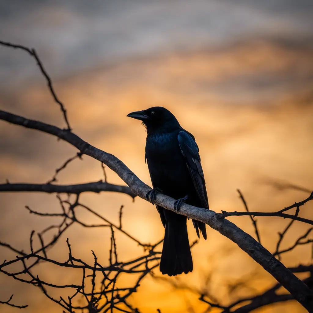 An image capturing the enchanting allure of American Crows in Illinois