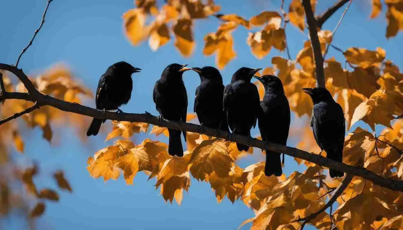 black birds in michigan
