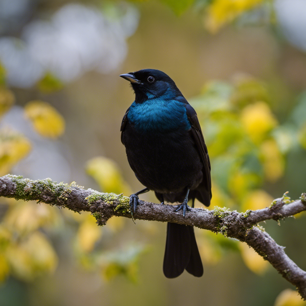 An image capturing the vibrant essence of Pennsylvania's Black Birds