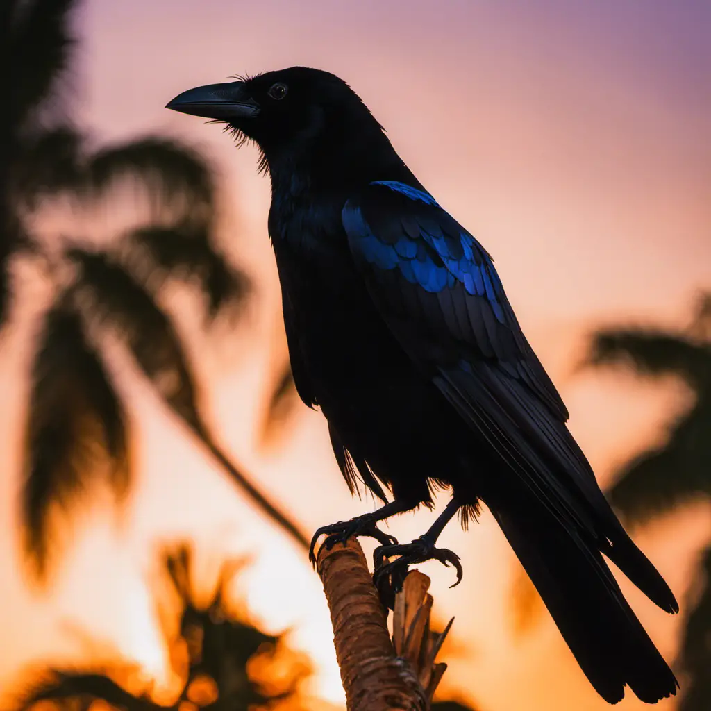 An image capturing the essence of Florida's Sinaloa crow