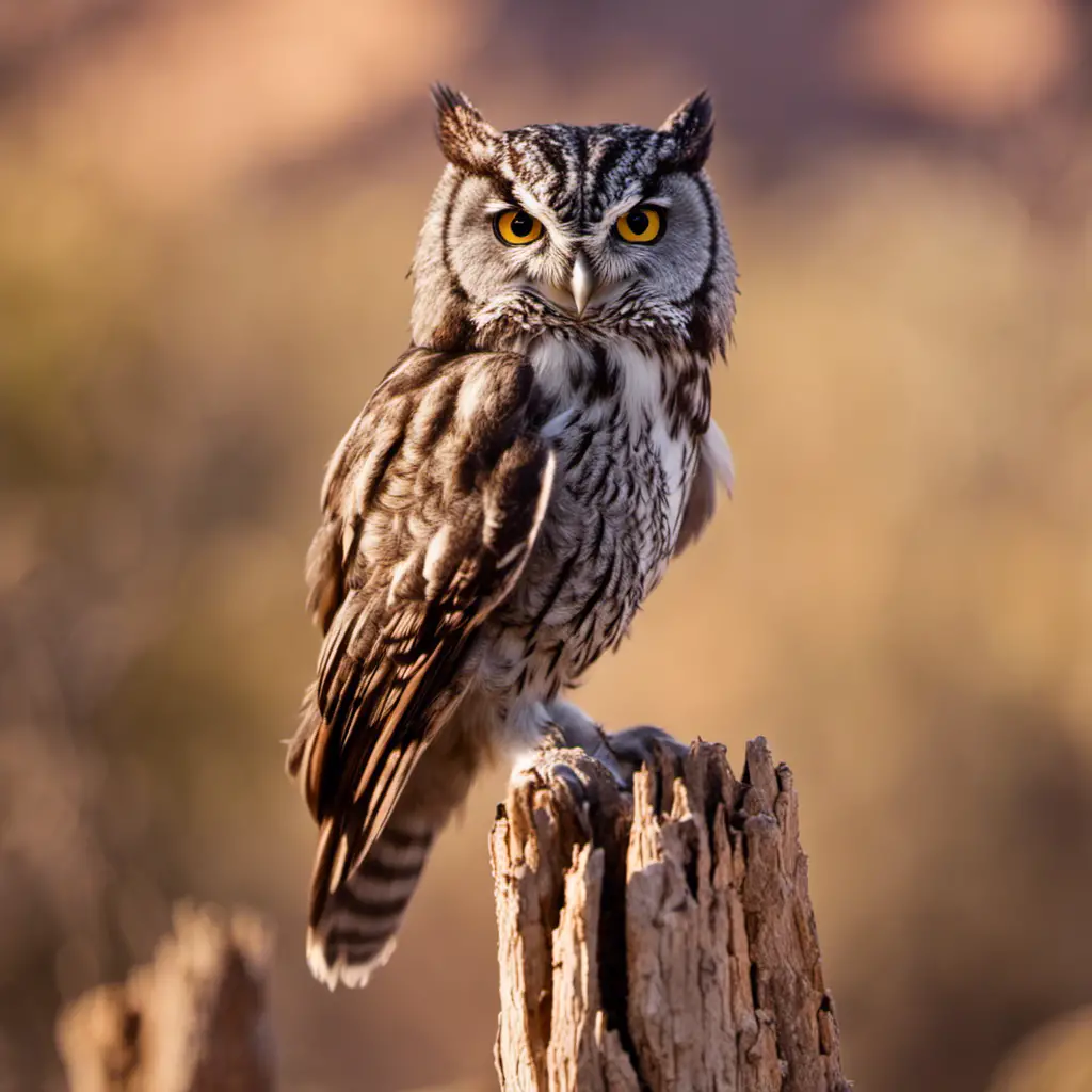 An image showcasing the Whiskered Screech-Owl in its natural habitat